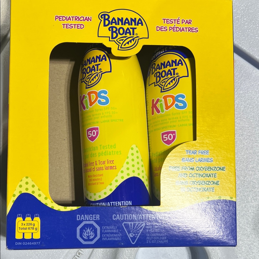 Banana Republic Kids Sunscreen Lotion - Bright Yellow